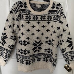 Barefoot Dreams Fair Isle Sweater